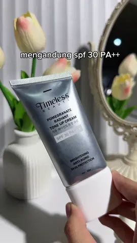 Yang lagi nyari tone up cream tapi hasilnya natural bisa banget cobain tone up cream dari @TIMELESS BEAUTY 🤗 . . #fastandprettier #onestepcream #lazycream #toneupcream 