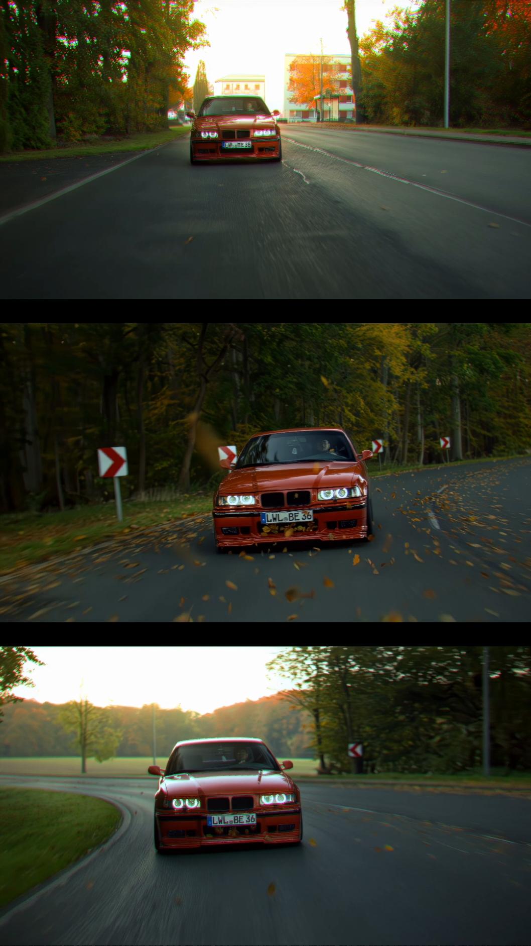 Shot on... Camera: Sony a7iv  Lens: Sirui sniper 33mm  All handheld with post stabilization 🏎@e36.basti 