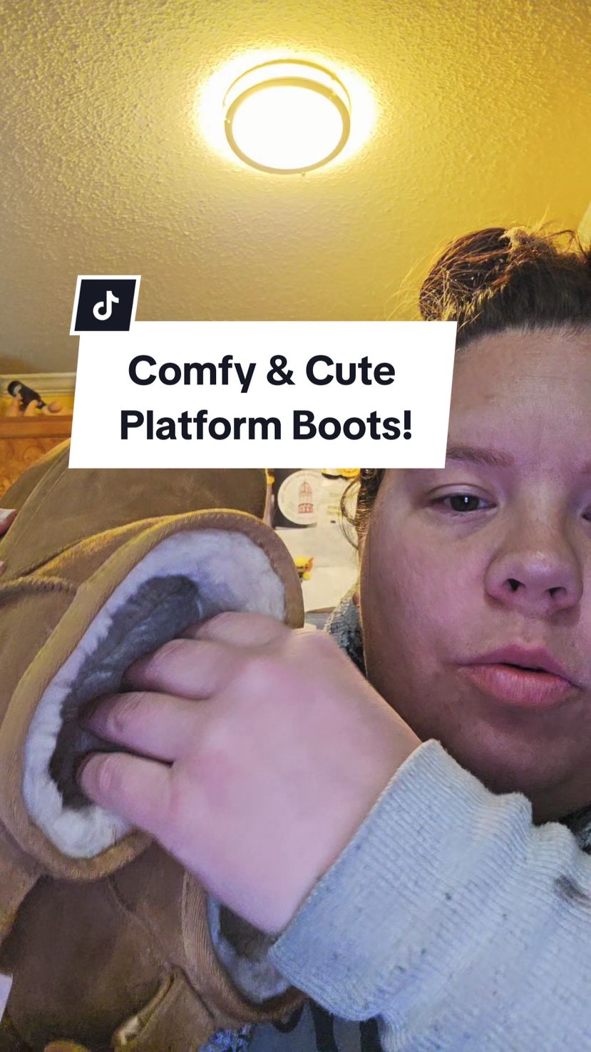 I won't buy from anywhere else now! #christmasgiftideas #musthaves #dreampairs #platformboots #ankleplatformboots #comfyandcute #fallboots #warmandcozy #coldfeet #dreampairsboots 