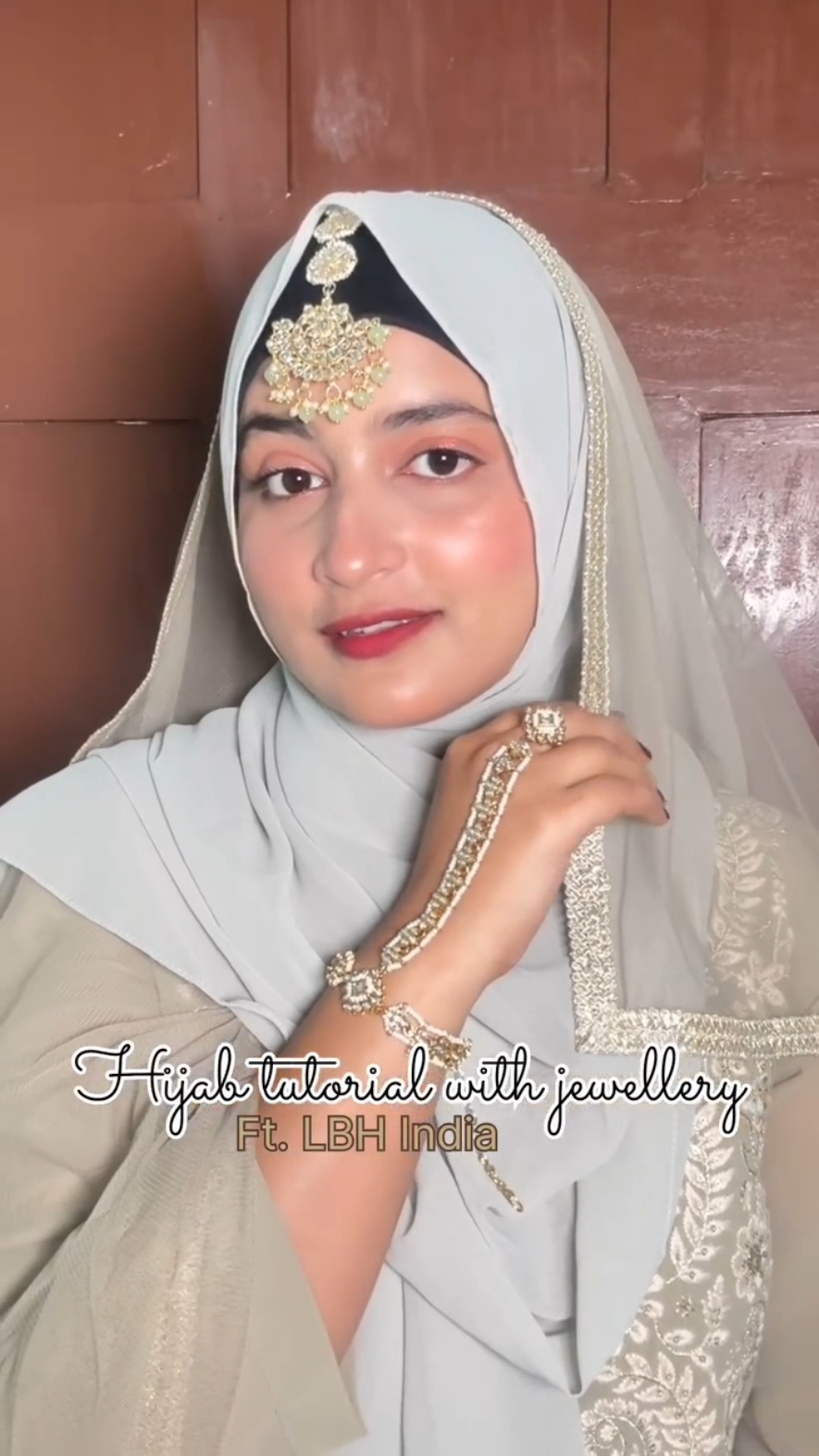 Hijab Tutorial with Jewellery  Wedding Dress & Hijab Style ✨❤️ Paid Promotion 📍 Hijab From: @Faaynoon  #hijabtutorial  #hijabi  #weddinghijabstyle  #beauty  #weddinghijab  #tutorialhijab  #hijabistyle  #hijabista  #HijabFashion  #hijabiblogger  #hijabfluencer  #hijabilookbook  #hijabchic  #hijabtrend  #glamhijab  #silkhijab  #faaynoon  #fypageシ  #chaa  #explorepage  #hijab  #hijabfashionoutfit  #beautiful  #girls  #pakistan  #nimragram ‏  ‏#nimrakhalid  #capcut  #foryoupagе 