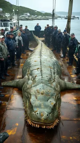 Scary Monster Fishing 😱🐙#giantseacreatures #monster #fantasy #ocean #deepseafishing #fishing 