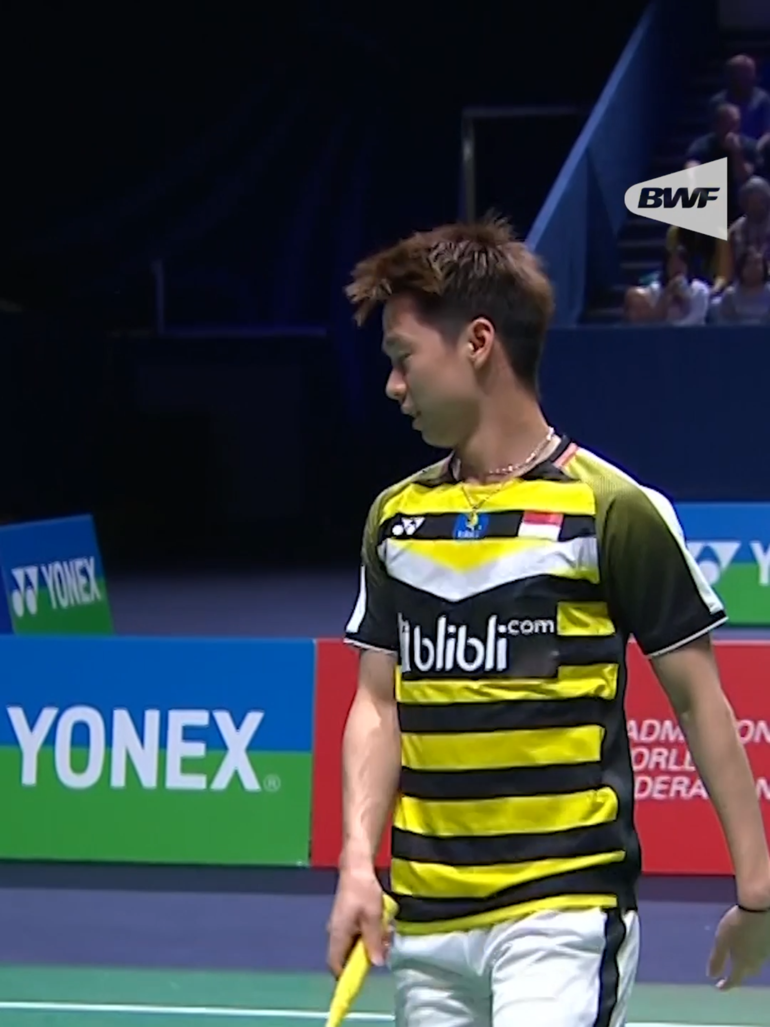 Best winning shot ever?! Classic Kevin Sanjaya Sukamuljo 🤩 #bwf #badminton #badmintonskills #badmintonindonesia #badmintontiktok