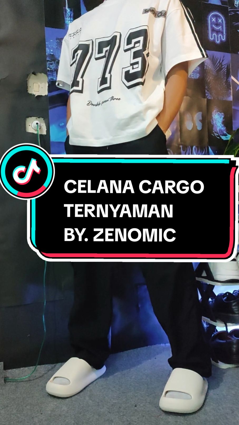 cargo ternyaman sih ini 🤤 #celanapanjang #celanapria #OOTD #cargopants #celanacargo #celanaloose 