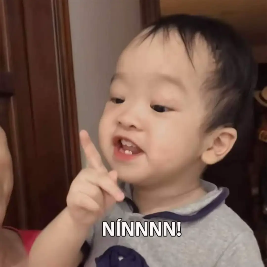 Hình meme mới em bé Nín hot nhất mạng xã hội cho ai cần nha 😂 #nín #anhhai #nin #haogermany #fpyツ #xuhuong #meme 