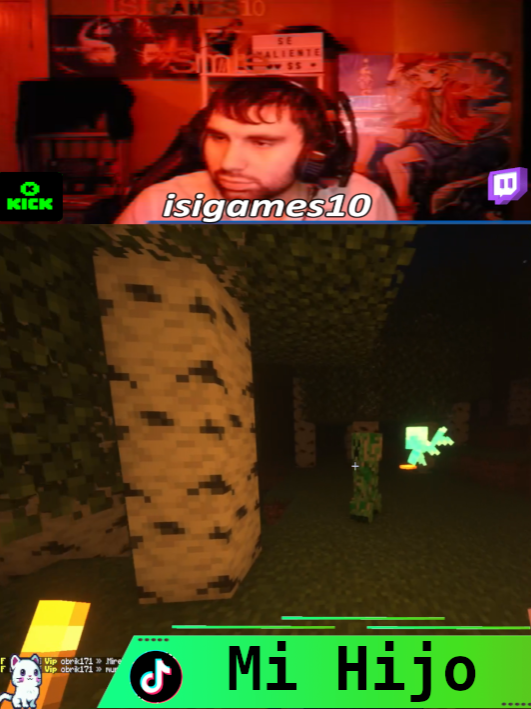 El Creeper #cortosdeisi #streamer #epico #isigames10 #Minecraft #Allay #inesperado