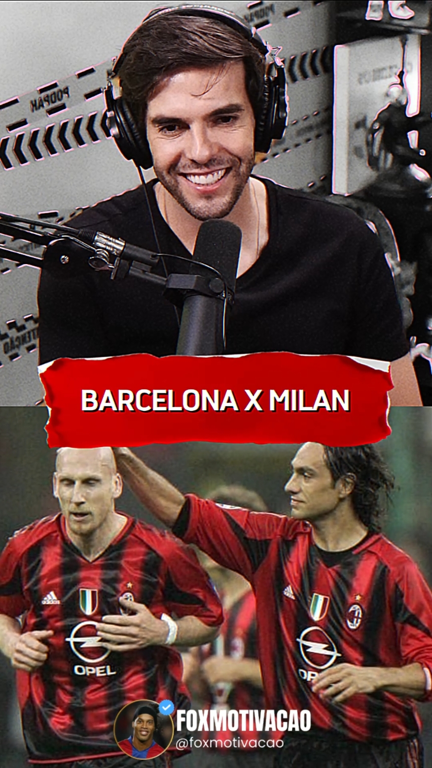 #podcasts #kaka #jogador #milan #barcelona #cortespodcast #futebol 