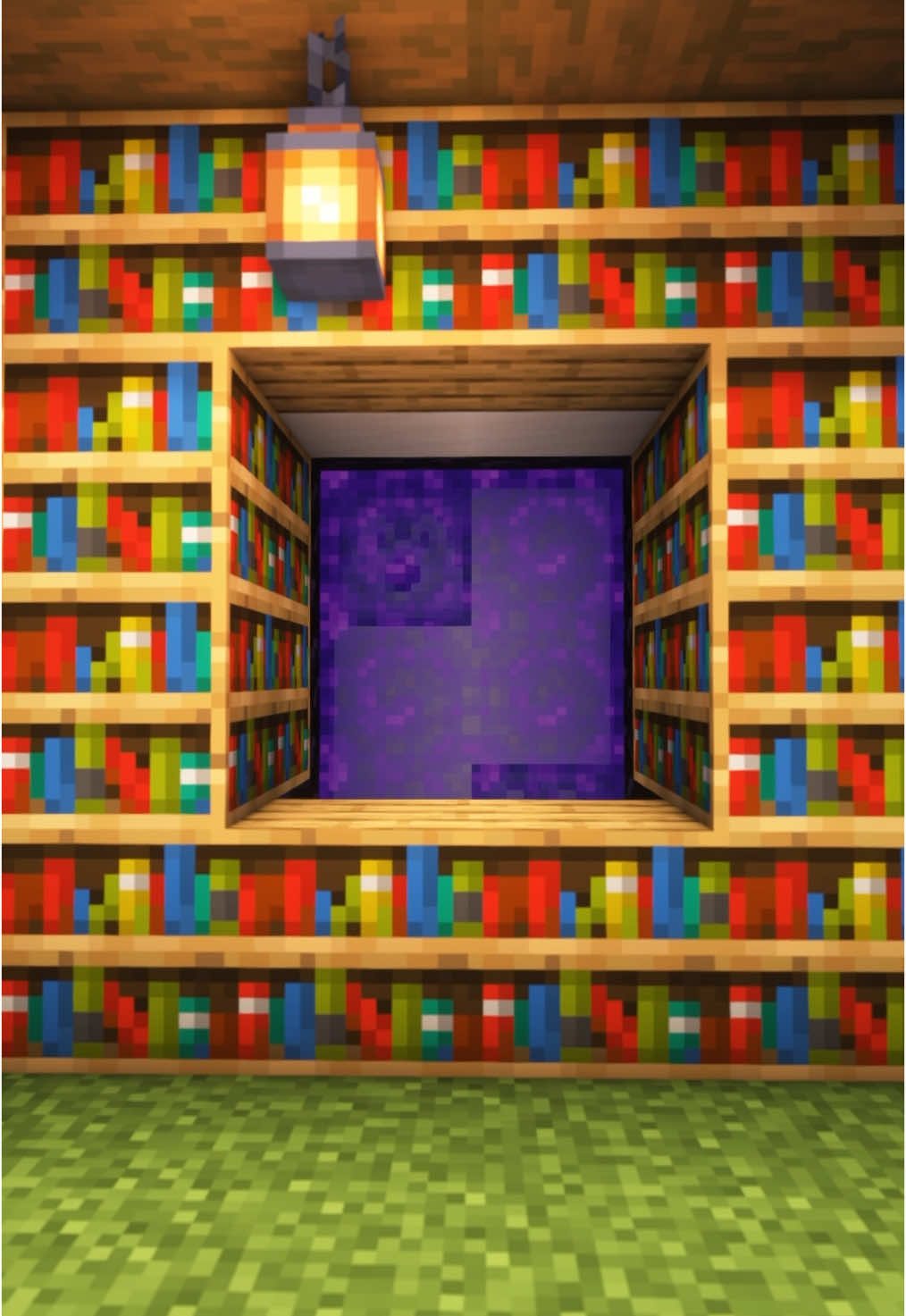 Minecraft Hidden Portal😱 #Minecraft #minecraftbuilds #minecraftideas #minecrafttutorial #minecrafthacks #fyp #viral 