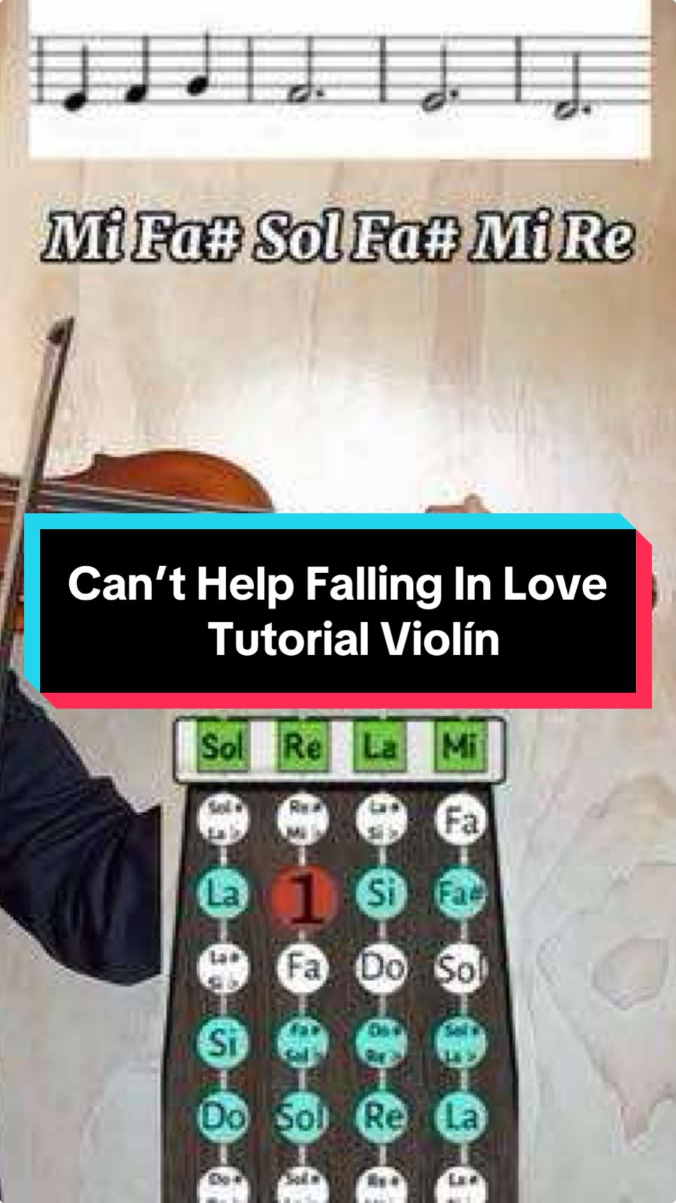 Tutorial para violín Can´t Falling In love #violinistasdetiktok #coverviolin #paratiii #violinist #tutori #violintutorial #tutorialdeviolin #teaching #elvispresley