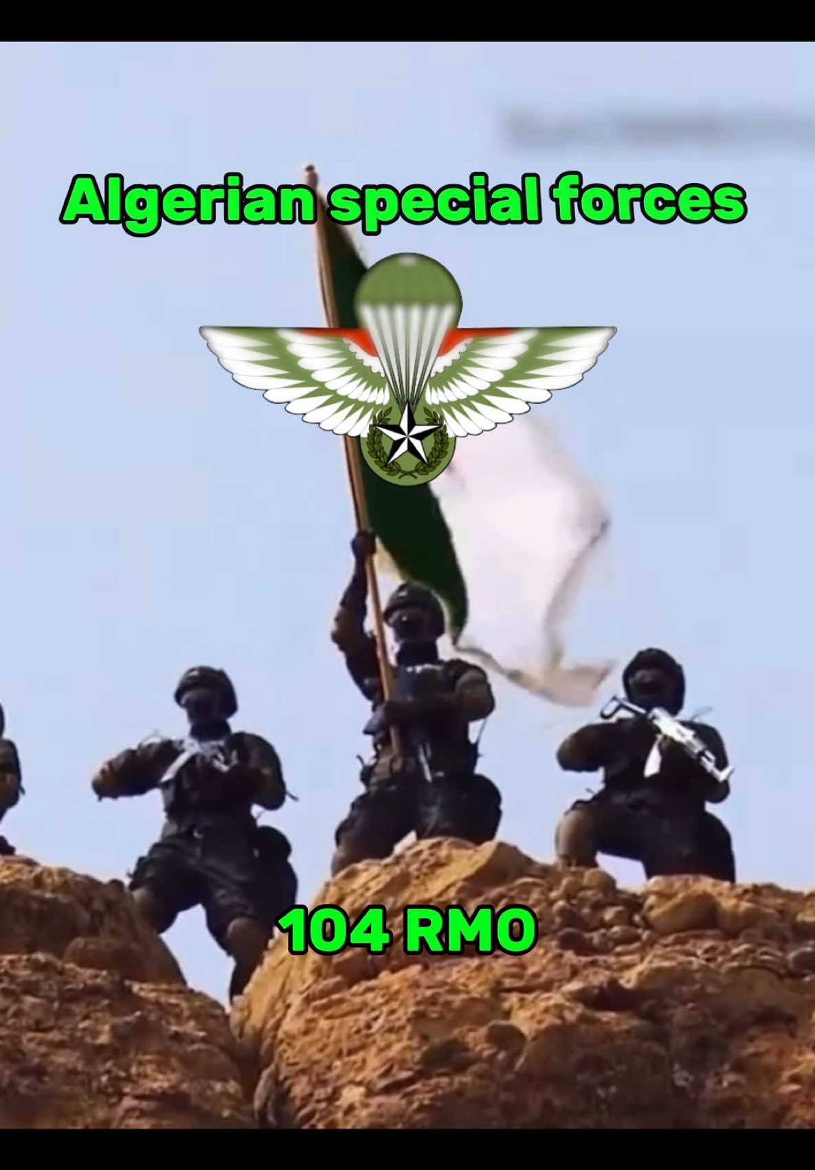 104 RMO 🤩🔥🇩🇿 #104rmo #algeria #🇩🇿 #dzpower #specialforces #fyp #pourtoi 