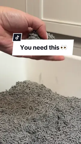 Replying to @Kriss if you HATEEEEE scooping the litter box - watch this video to the end! Cat parents swear this is life changing cat litter! #bestcatproducts #reallygreatcatlitter #tuftandpaw #bestcatlitter #tofucatlitter 
