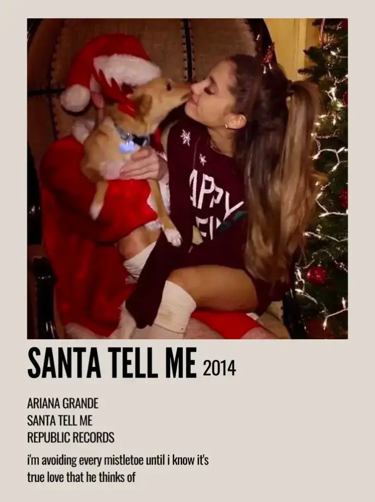 #arianagrande  #ariana #santatellme #natal