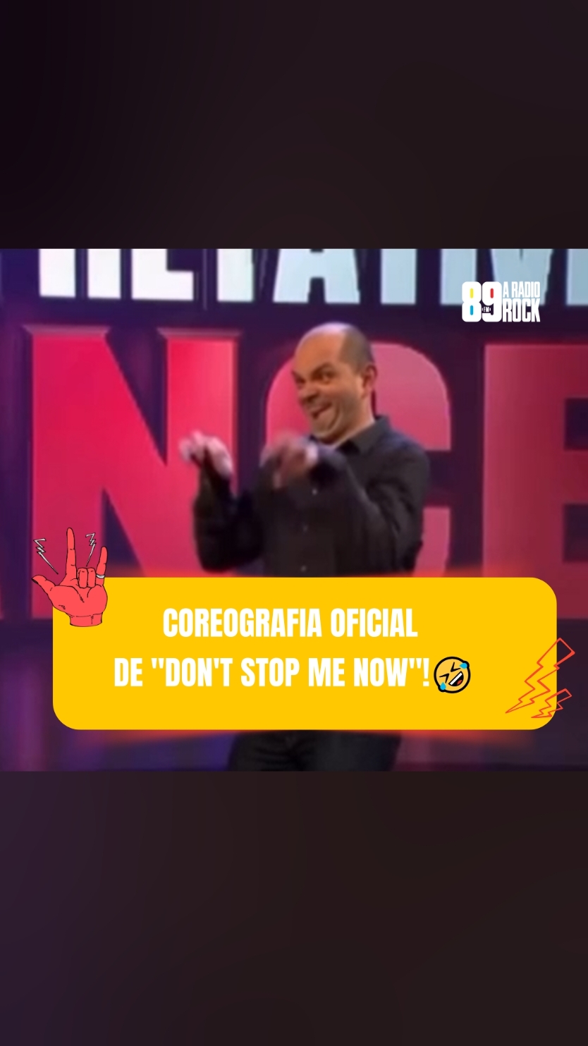 ESSA É A COREOGRAFIA OFICIAL DE DON'T STOP ME NOW! 🤣 Já decora aí em casa pra poder fazer e postar nas redes sociais Créditos: @windsurfingoutrun (instagram) #89 #89fm #89fmaradiorock #aradiorock #radiorock #vivaorock #rock #dontstopmenow #queen #musica #dançar 