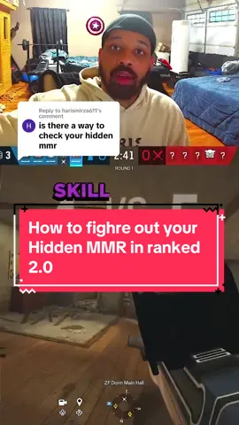 Replying to @harismirza611 how to figure out your hidden mmr in r6#r6 #r6siege #rainbowsixsiege 