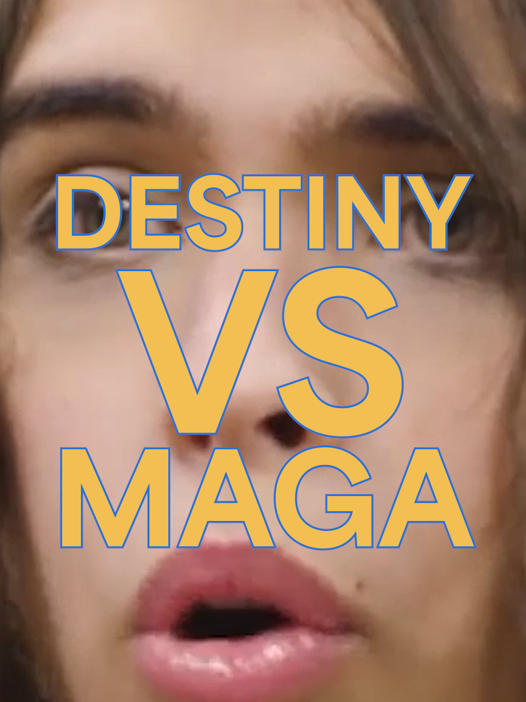 @destinydebates is #surrounded by #maga  #jubilee #debate #trump #kamala #fyp #politik #political