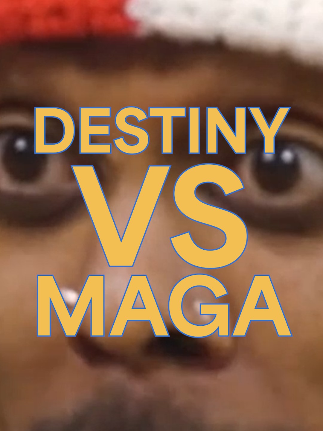 @destinydebates is #surrounded by #maga  #jubilee #debate #politics #politik #trump #kamala