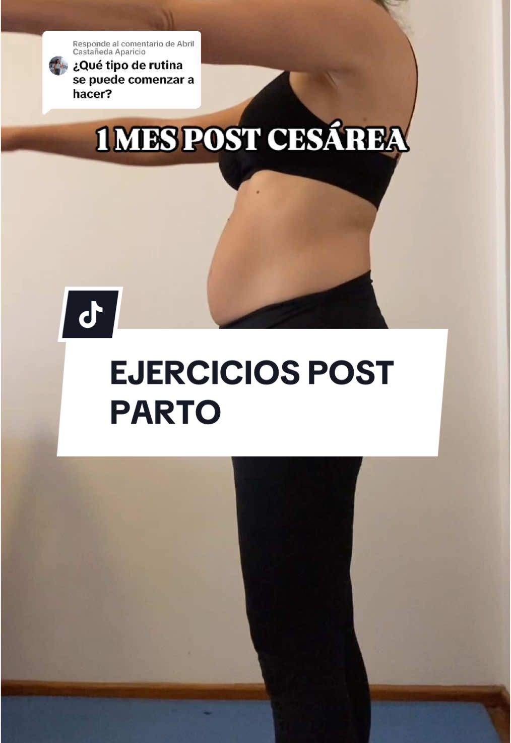 Respuesta a @Abril Castañeda Aparicio si estas de post parto , ya sea  parto vaginal o cesarea , podes comenzar con esta rutina , para diastasis , suelo pélvico. 2 veces por semana 10/12 repeticiones #ejerciciospostparto #adiospanzacanguro #cesarea #recuperacionpostparto #postpartoejercicios #diastasis #suelopelvico #rutinaabdomen