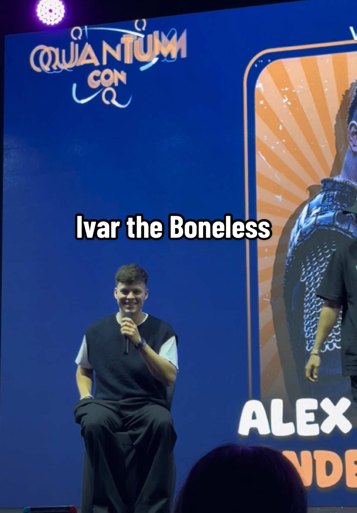 Alex Høgh Andersen in Kuwait❤️‍🔥⚔️  Ivar the Boneless⚔️❤️‍🔥 ايفار😍 #ivartheboneless #vikings #ivarvikings #alexhoghandersen #quantumcon @QuantumconKw 