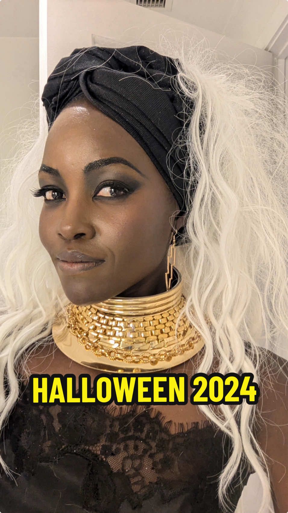 HALLOWEEN ROCKED⚡️⛈️🌪️💥  #Halloween #Storm #XMen #halloweenlook #halloweencostume 