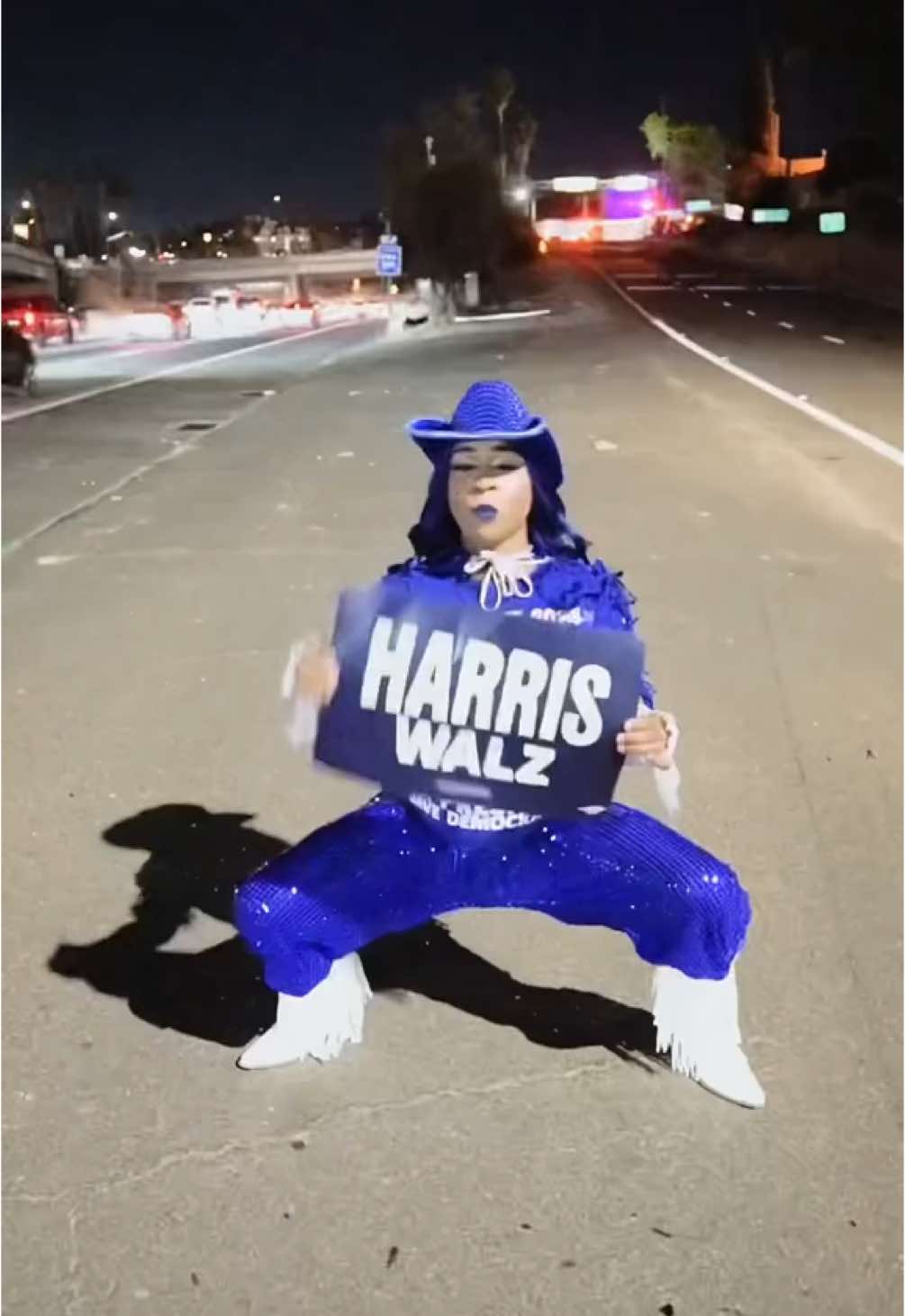 My nephew WHITE BOOTZ ATE with the “OUT THE DOOR YA GOTTA GO B*HHH”…. SO I HAD TO DO ONE FOR KAMALA HARRIS (DONALD TRUMP GOTTA GO B*HH) … because this is what’s IMPORTANT to ME RIGHT this very second… using my voice and getting people to vote! But this was a mini DISS to trump 🤣😂😭 CUZ IM DEMOCRATIC BOOTZ DOWNNN BABY! Get you a piece and have fun! Use this sound if you vote or it hou wanna STUNT ON TRUMP! #DonaldTrump #KamalaHarris #SunkeeAngel #Election #harriswaltz2024💙💙💙 