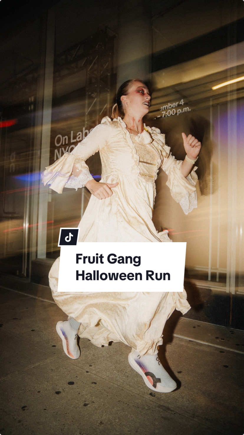 ICYMI @Lydia Keating🍓🍉🥝 led a Halloween run from On Labs NYC alongside the Hudson River. Huge thanks to everyone who joined us for a fun and spirited night! #DreamOn #halloween2024 