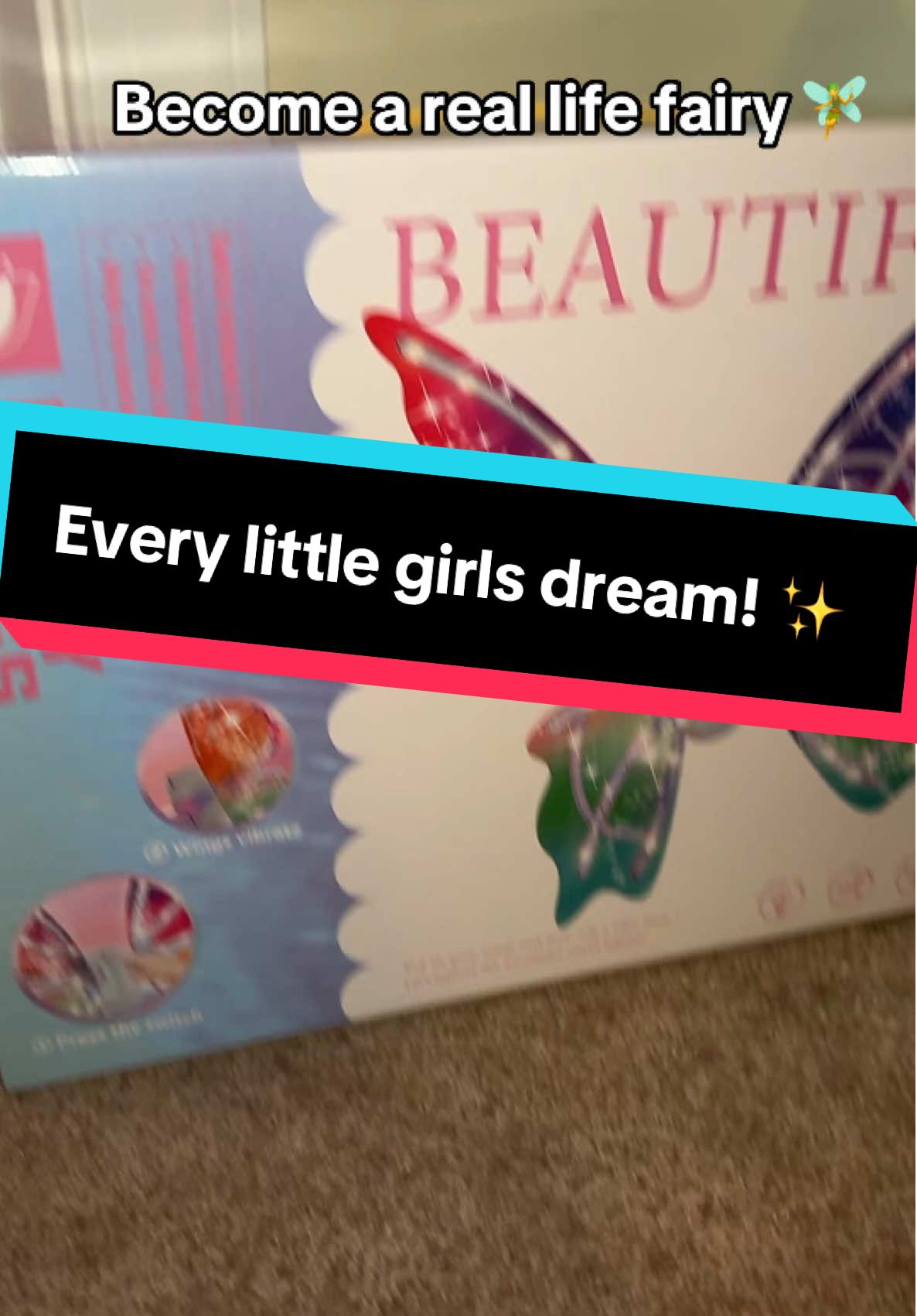 Fairy dreams come true! #toddlersoftiktok #fyp #tiktokshopcybermonday #tiktokshopmusthaves #lightupfairywings #tiktokshopmusthaves #tiktokshopchristmas #MomsofTikTok #tiktokshopaffiliate #tiktokshopholidayhaul #tiktokshoptoysforkids #littlegirlgifts #dressuptoys 