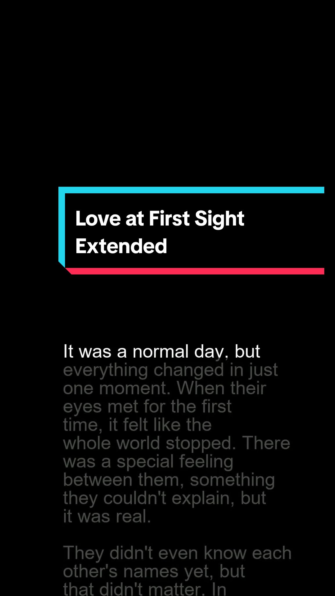 Love at First Sight Extended @Speaking and Reading Practice  #englishlesson #englishpractice #speakenglish #reading #lover