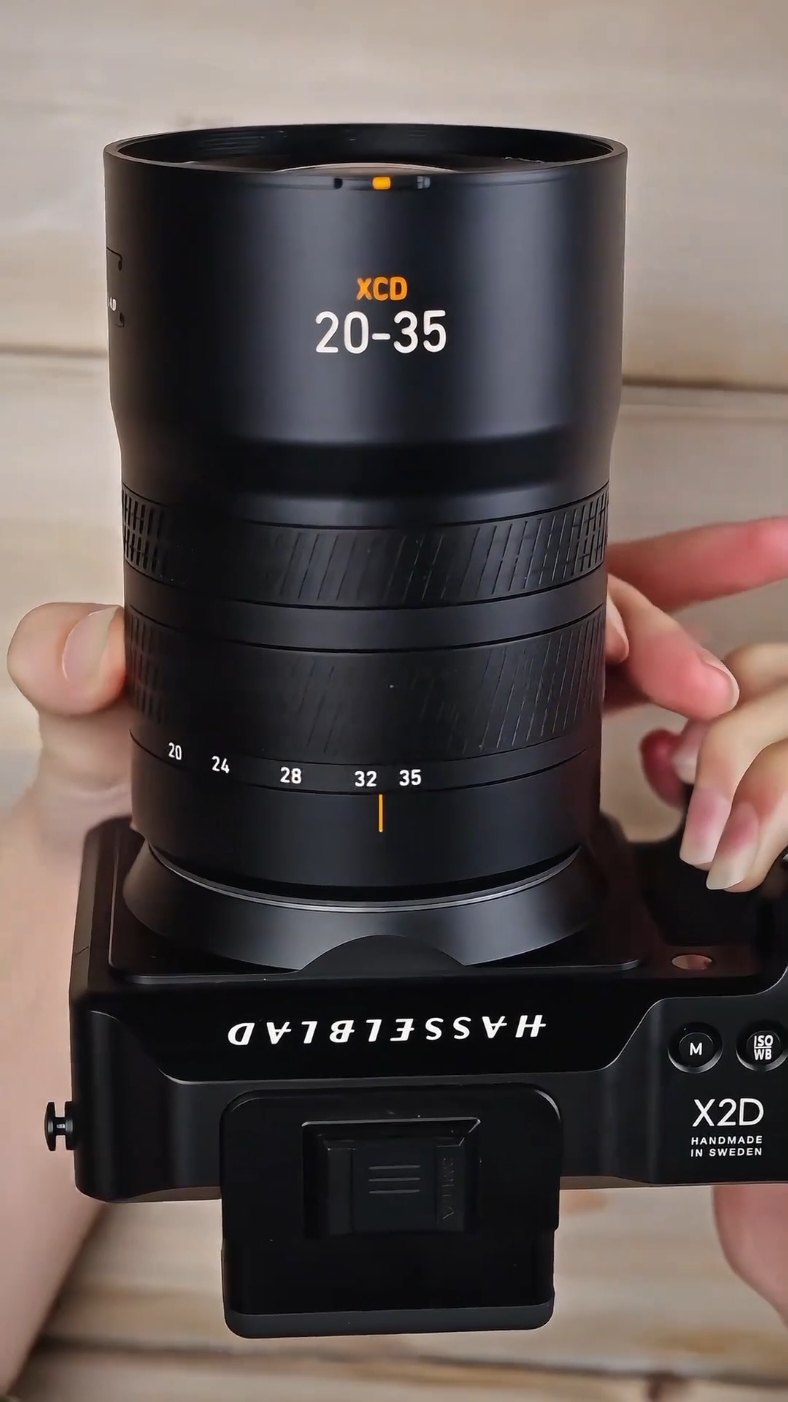 Hasselblad X2D camera with Hasselblad 20-35 lens #Photographic #gear #Photography The world in the viewfinder