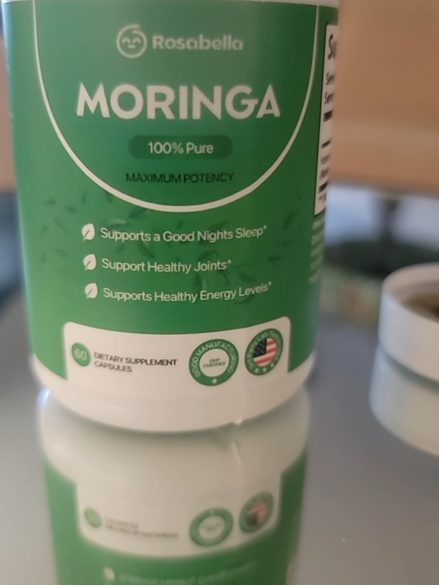 Rosabella Moringa. 800 mg veg capsuls #health #eyes #wellness 