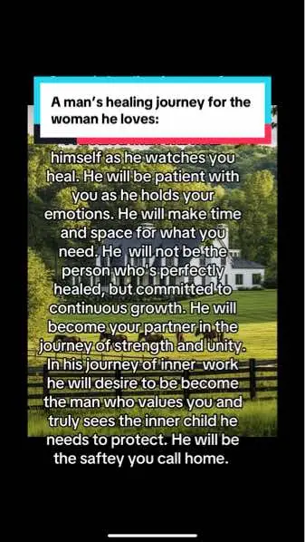 A healed man will heal himself as he watches you heal. He will be committed to his personal growth along with the desire to grow together. #thedaddyuniversity #unquietwoman #mypersonpeptalk #Love #divinemasculine #divinefeminine #divineunion #healed #HealingJourney #woman #committed #growth 