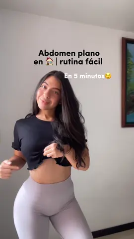 ABDOMEN PLANO EN CASA | rutina súper fácil en 5 minuticos 💕🌸🫶🏻 1 ejercicio: 25 repeticiones  2 ejercicio: 30 repeticiones  3 ejercicio: 50 segundos  Repite todo 4 veces y bienvenida al mejor equipo!!! Live todos los días para entrenar juntas a las 09:00 am hora 🇨🇴aquí en mi perfil, es gratis , perfecto para iniciar el mes de noviembre ✨🌸💕🏠 Es tu señal✨ #ejercicioencasa #abdomenplano #abdomendefinido #fitnessmotivation #ejercicio #viral #entrenamientoencasa #rutinaabdomenfacil 