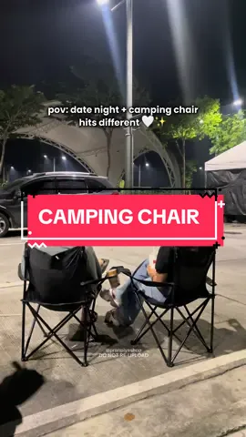 mas masarap ang tambay dahil sa camping chair na’to ang dali pa dalhin!!✨ sulit talaga!🖤 #fyp #foryou #foryoupage #tiktokfinds #campingchair #foldingchair #viraltiktokvideo 