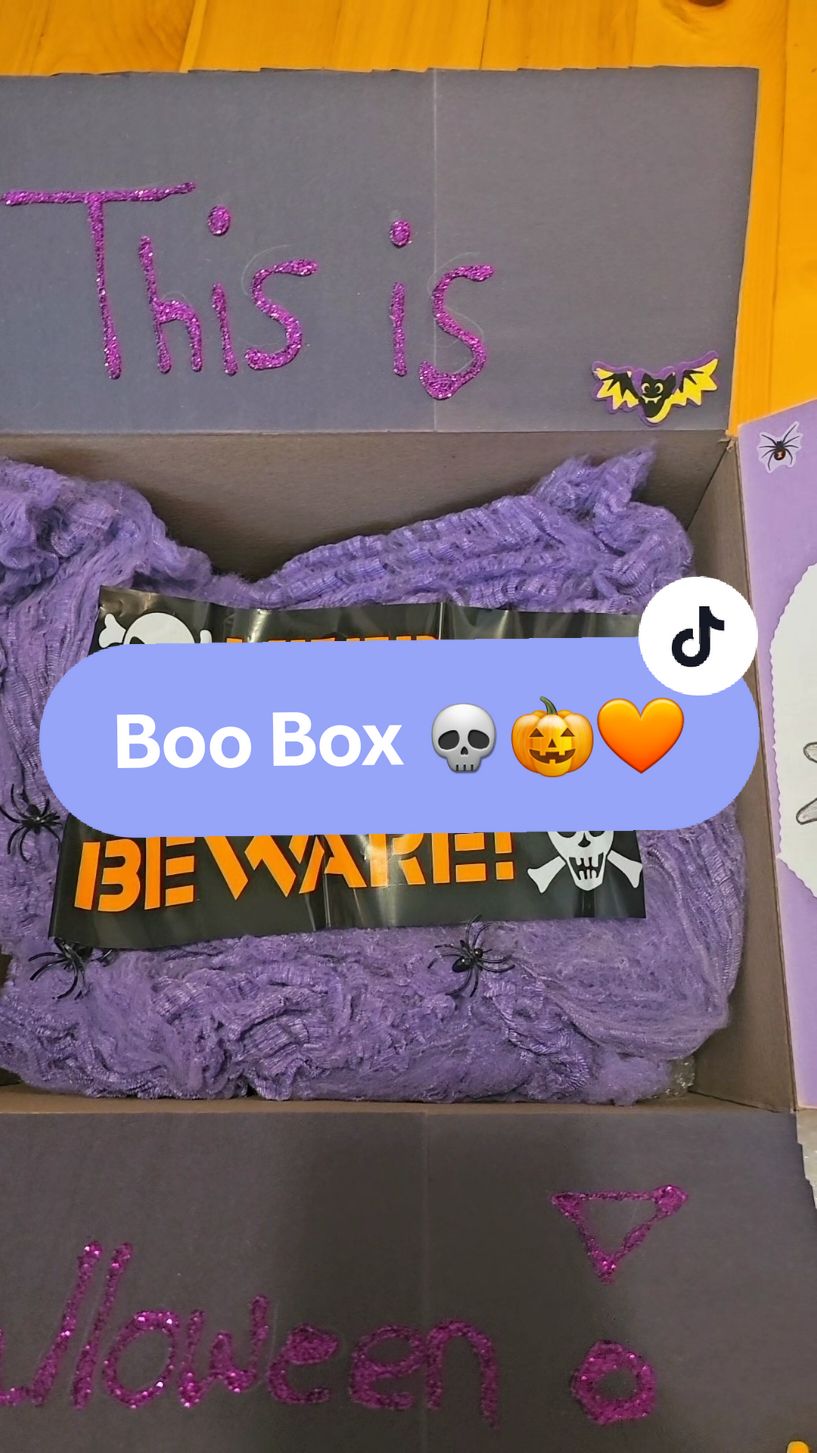 Jack Skellington Boo Basket! This is my first time making these! 💀 🎃 #boobasket #boobasketideas #boobox #BestFriends #longdistancebestfriend 