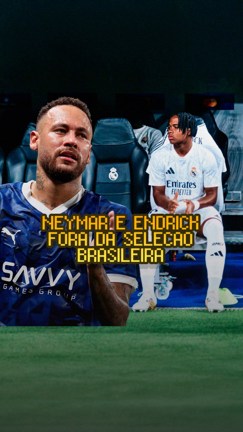 Neymar e Endrick fora da Seleção? Entenda tudo! 🇧🇷⚽️ #fatos #futebol #neymar #endrick #selecaobrasileira 