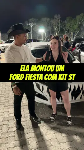 Fiesta com KIT ST, o que achou? #carros #ford #fordfiesta #fiestast #ocaradochapeu 
