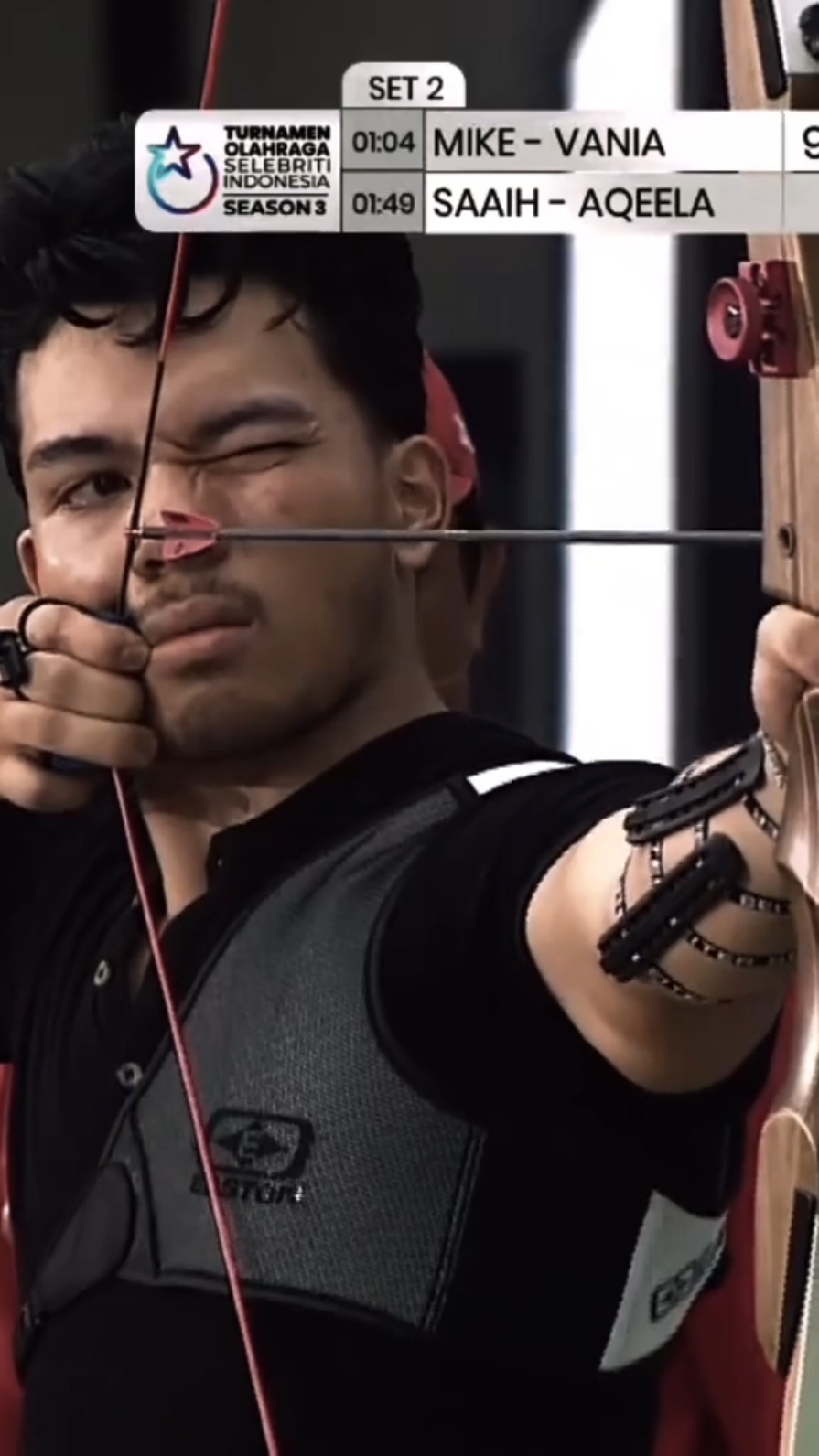 THE BEST COLLABORATION 🤩😍❤️‍🔥🔥 Congratulation on ur hardwork 🤍🎯💐🍄🥇🫶🏻  @SAAIH HALILINTAR & #aqeelacalista  #archery #athlete  #saaihhalilintar #genhalilintar 