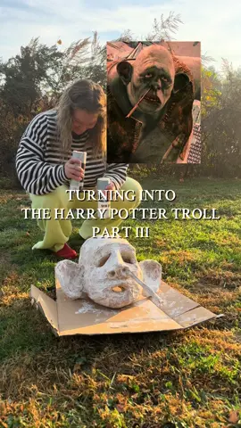 T-minus 1 day until the Harry Potter Halloween Party….check back tomorrow for the final look 🧌🧌🧌 #halloweencostume #halloweenlook #halloween2024 #halloween #diyhalloween #harrypotter #harrypottertiktok #troll #fyp #part3 