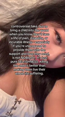 do not have a child if you can’t give them the life they deserve. #fyp #relatable #real #abortion 