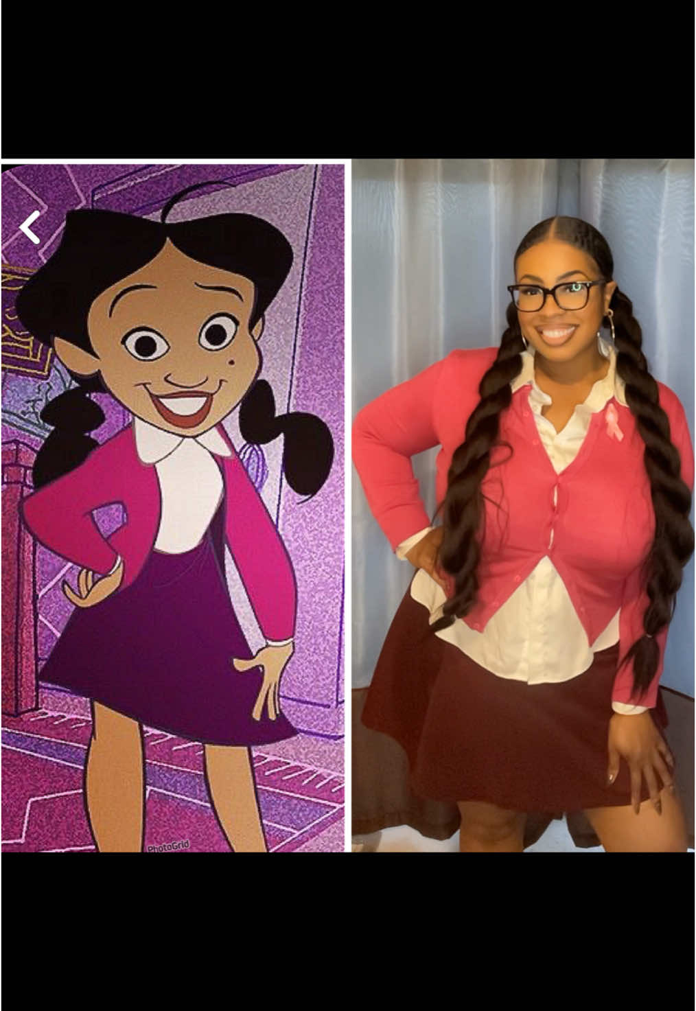 A little #halloweencostume  fun with my students yesterday #teachersoftiktok #pennyproud #proudfamily 