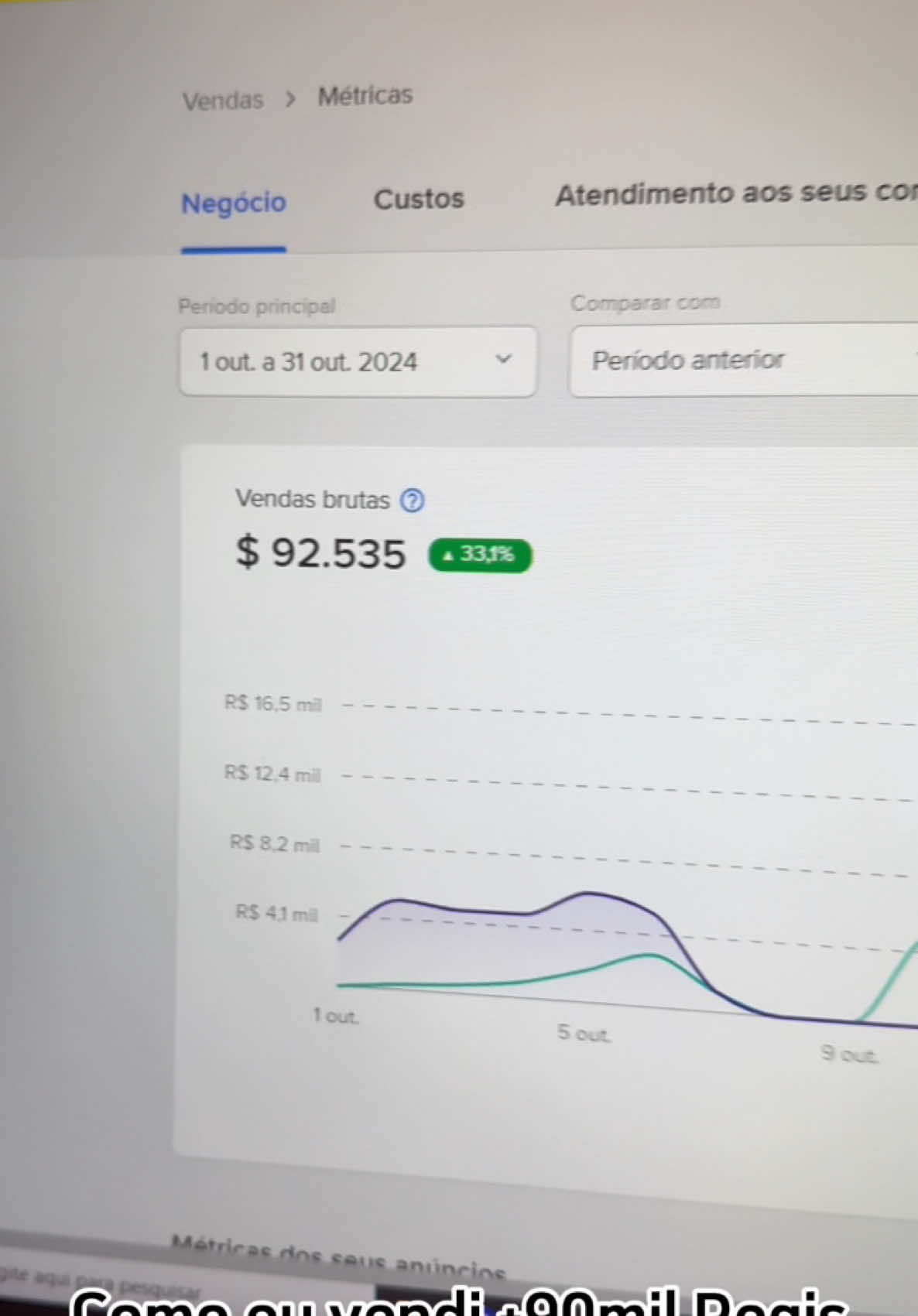 Como eu vendi mais de 90 mil reais  em um mês com 18 anos #mercadolivre #ecommerce 