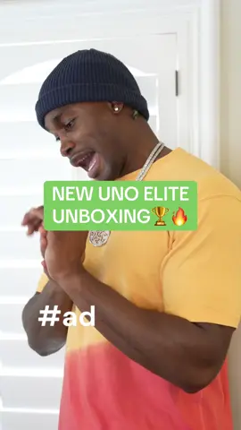 #ad @uno Elite is here and definitely looking ELITEEE! 🏆 🏈 ⭐ 💯 I already rocked with UNO a lot, but adding the NFL player card makes it that much greater!🏆 Play with some of your favorite NFL players with UNO's newest card game – available at Walmart!