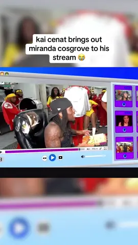 kai cenat brings out miranda cosgrove to his stream 😭 #kaicenat #mafiathon2 #fyp 
