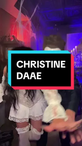 Christine Daae 🖤  #househardy #michaelmyers #halloween #couplecomedy #phantomoftheopera 