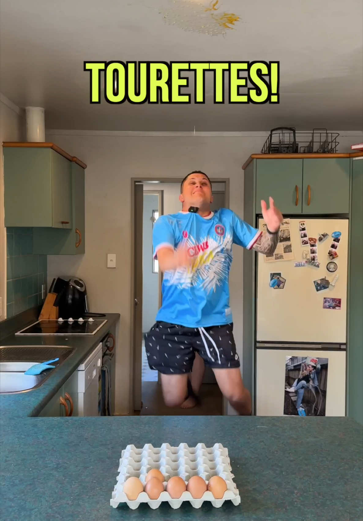 I can offer TOURETTES! 😂 #uncletics #foryoupage #fyp #mess 