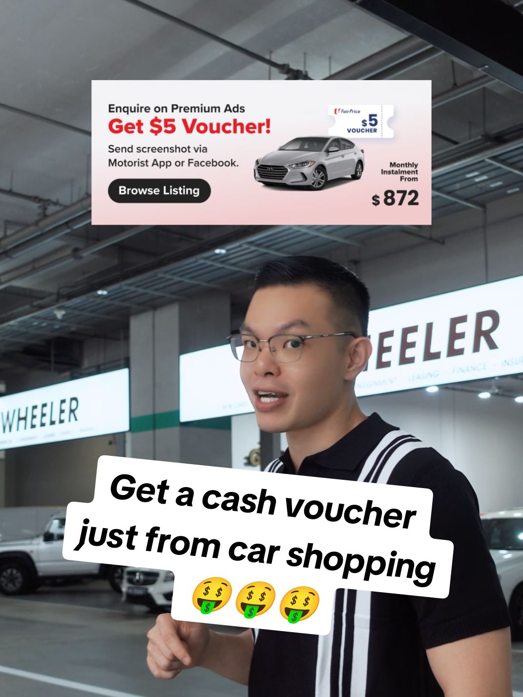 PSA - @motoristsg  is giving away cash vouchers!!! 🤑 If you are interested in viewing or buying a USED car, Motorist will give you a $5 voucher just for showing up! Simply book a viewing through their app under one of their preferred dealers, screenshot the appointment and send it to anyone of their social media pages, be it Facebook, Instagram or Tiktok. Once verified, they will send you the $5 voucher. Just a little something to consider if you plan on doing some used car shopping! 😉 #sg #sgtiktok #fyp #buyingacar #carbuying #carbuyingtips #carsales #usedcars #motoristsg #carshopping #carshowroom 