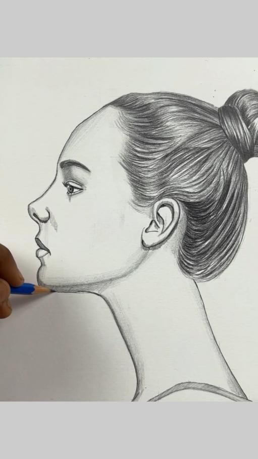 How To Drawing With a Pencil ✏️  . . . #howtodraw #drawingprocess #drawingforbeginners #drawingideas #drawingtutorial #draw #artistsoftiktok 