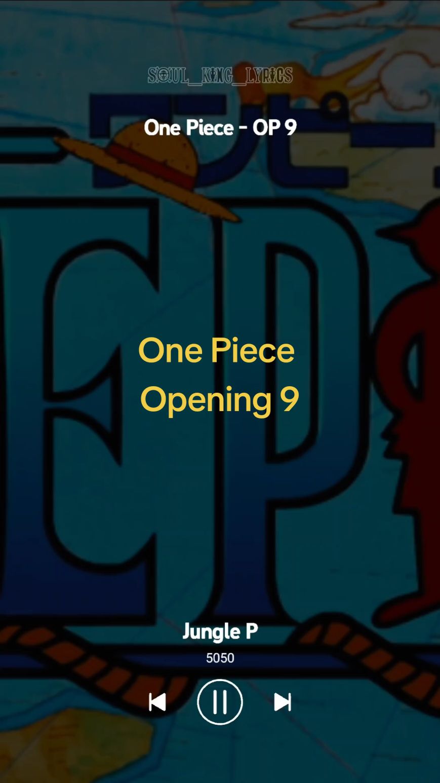 One Piece Opening 9 Tradução  🎵 JungleP 🎤 5050 . . #onepiece #onepieceedit #onepieceanime  #luffy #brook #thrillerbark  #junglep #5050 #opening  #animeopening #animeending #animeost #animeedit #letras  #legendado #tradução  #otaku #soul_king_lyrics 