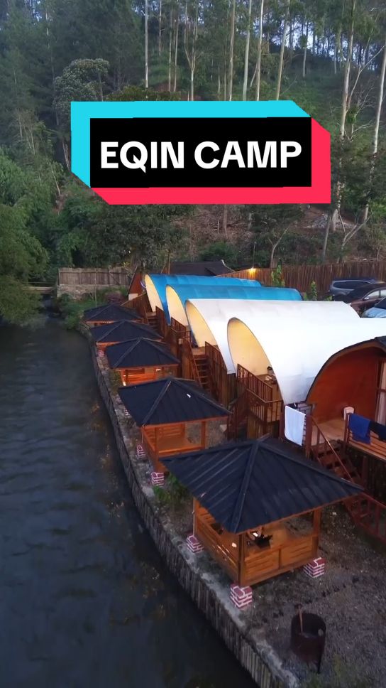 Ready for camp!!! Nikmati kenyamanan camping di eqin camp let's goo!!! #pangalenganbandung #pangalengan #wisataalam #hotel #arungjeram #glamping 