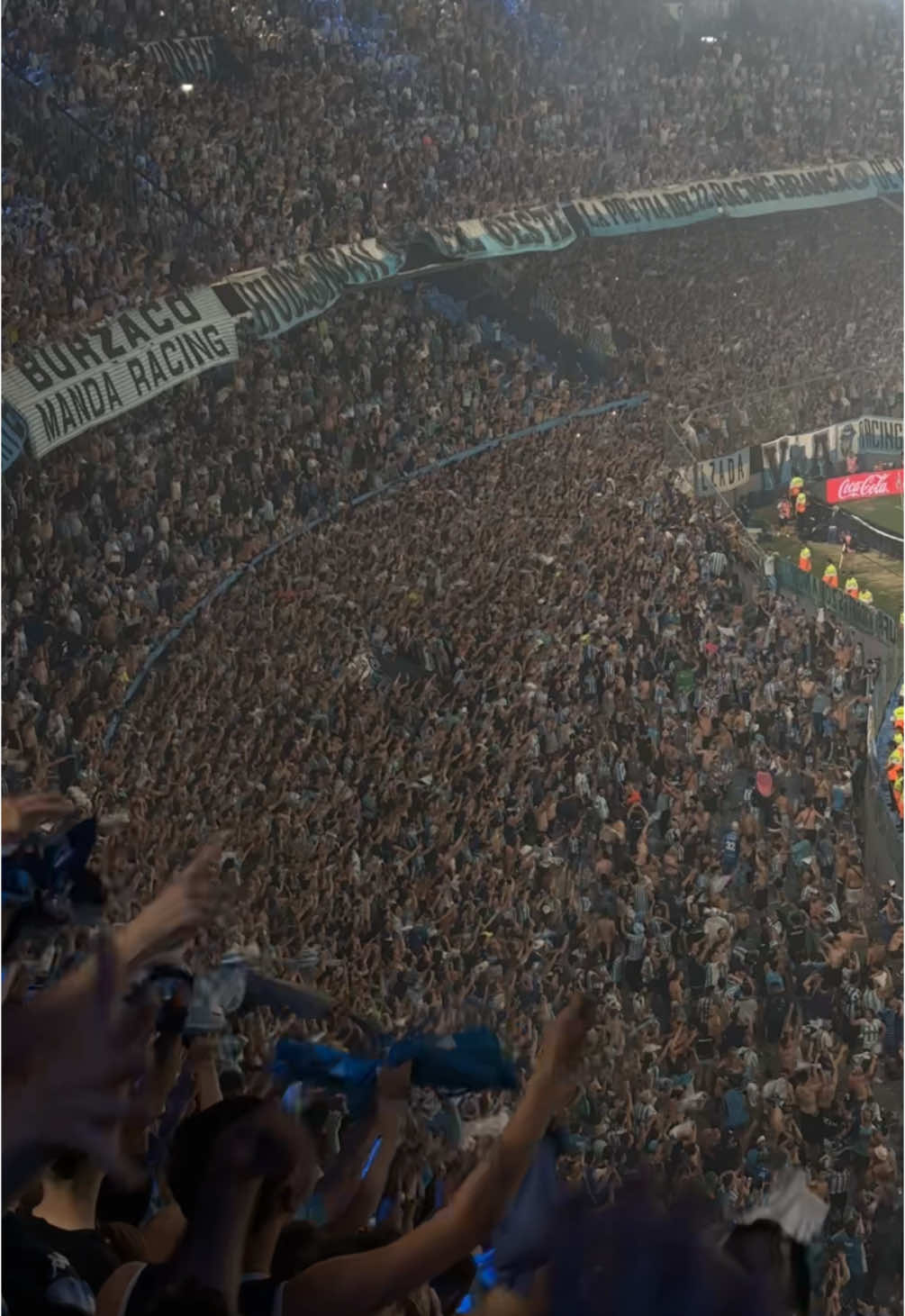 a Racing lo hace grande su gente.  #racingclub💙 #racingclubdeavellaneda #estadiopresidenteperon #futbol #Racing #cilindrodeavellaneda #copasudamericana #sudamericana #cilindro #fyp 