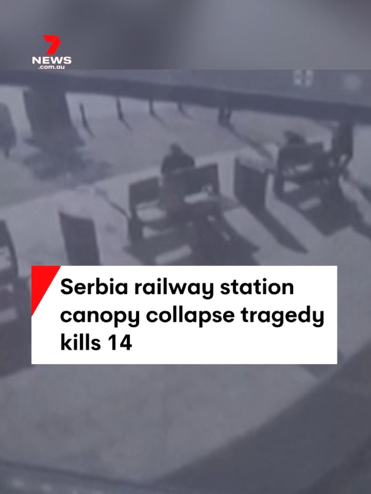 14 people confirmed dead as the concrete structure at the entrance to the Novi Sad station collapses in Serbia. Several young children are among the deceased. #roofcollapse #serbia #novasad #trainstationcollaapse #Serbiatrainstation #7NEWS