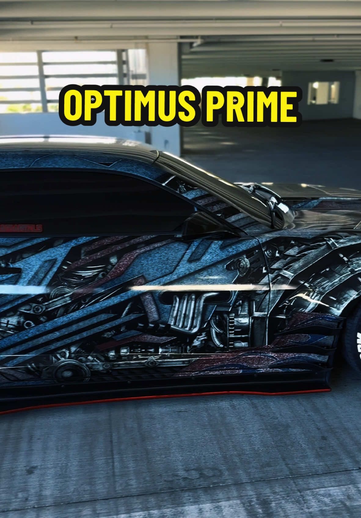 My name is Optimus Prime! #camarozls #led #ledlights #optimusprime #camaro #trending #transformers 